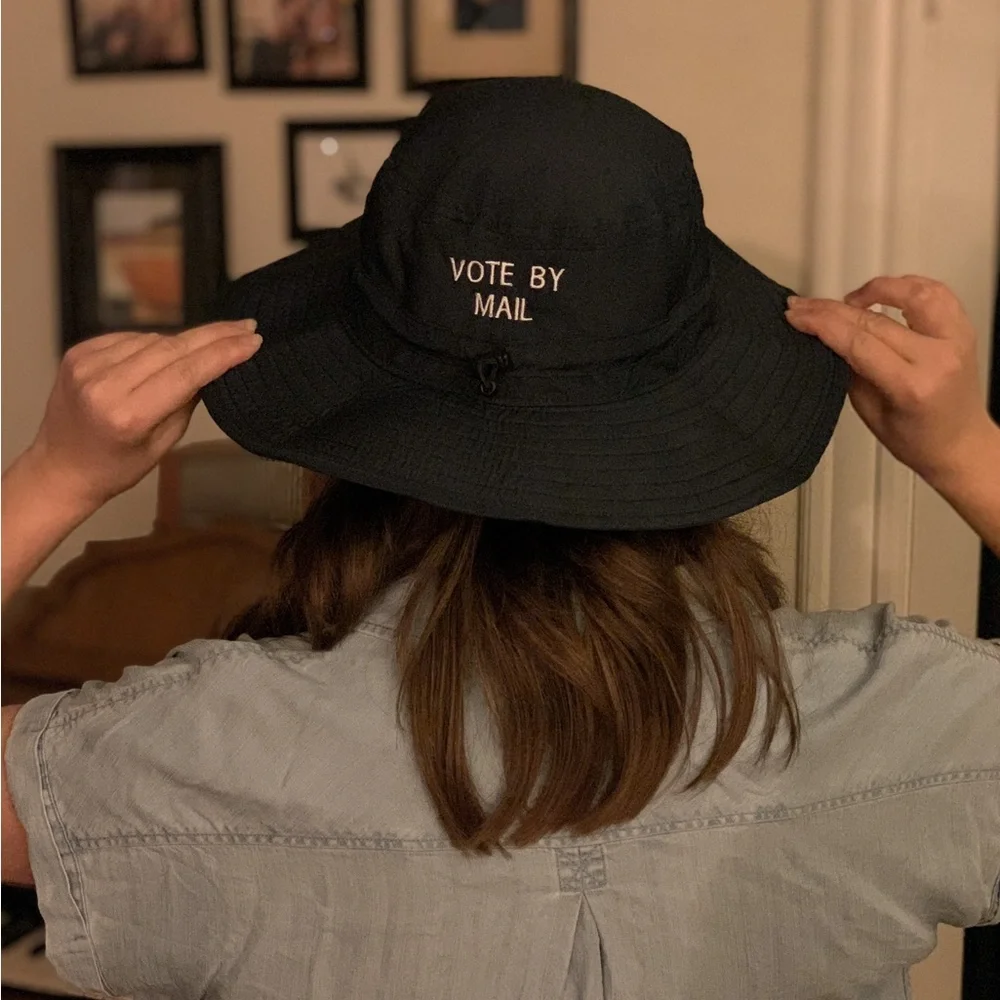 CUSTOM “Vote By Mail” Post Office Hat